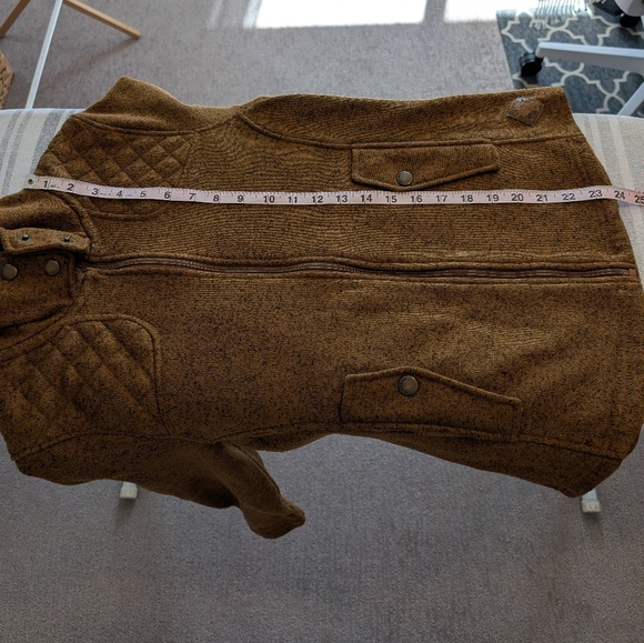 Eddie Bauer Heavy Hoodie - Mustard Brown Color (med but fits more like a small) - Picture 9 of 10